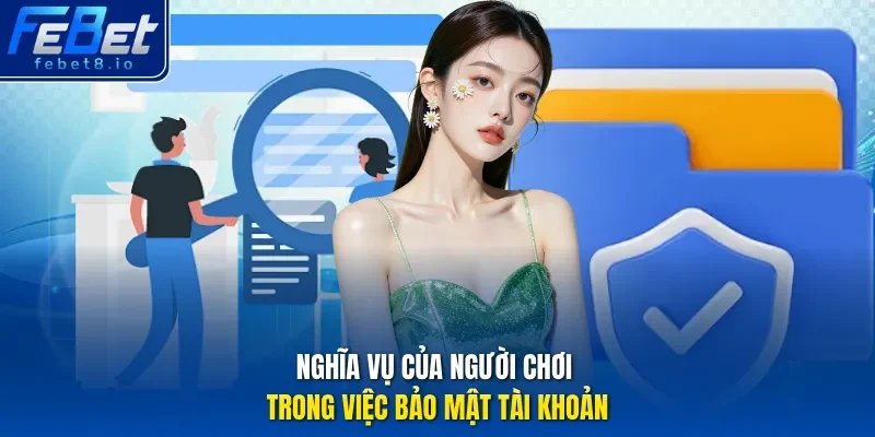 Nghĩa vụ của người chơi với việc bảo mật tài khoản cá nhân 